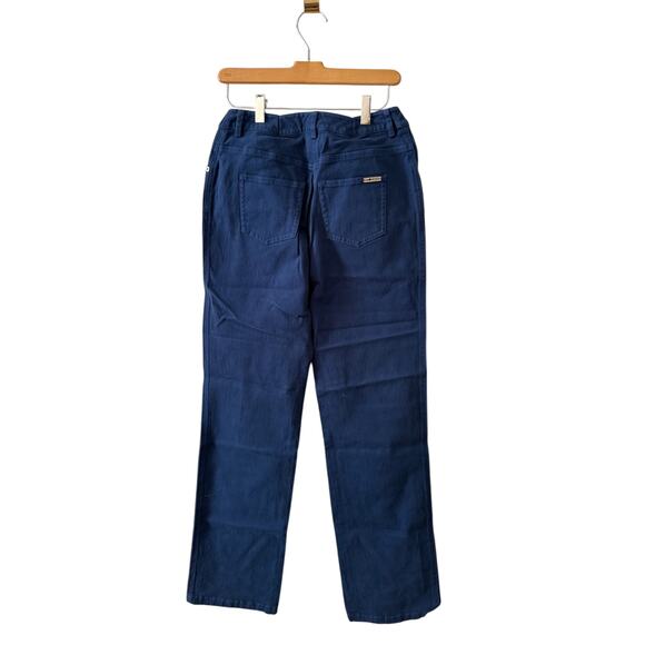 St John Straight Leg Chino Pants Blue - Picture 4 of 7
